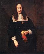 unknow artist Portrait in oil from the year 1664 by the german painter Franz Wulfhagen Sweden oil painting artist